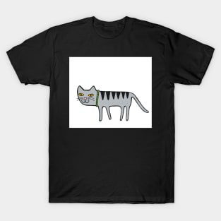 Cool Cat - grey cat T-Shirt